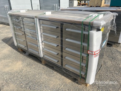 Suihe 2200 mm 20-Drawer Workbench (Unused)