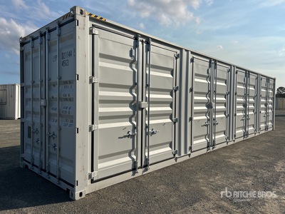 2025 40 ft High Cube Multi-Door حاويات تخزين