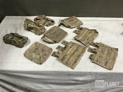 (150) M4 Three Mag Pouches, (35) First Aid Kit Pouches & Assorted Items