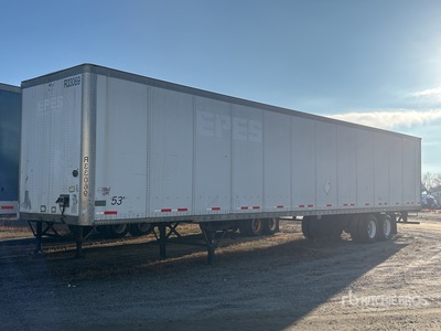 2013 Wabash 53 ft x 102 in Remorque fourgon