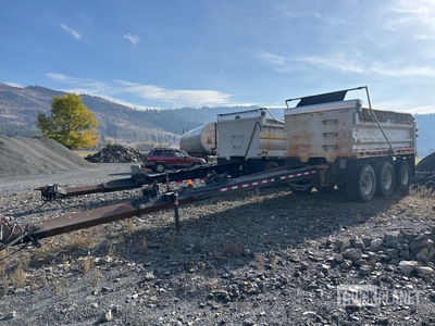 1996 Sturdyweld DS36SA-FS Tri/A Drawbar Remorque à benne basculante arrière