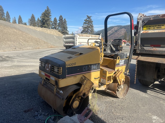 1998 Cat CB224C Double Drum Roller 1998 Cat CB224C Double Drum Roller