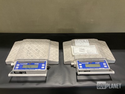 (2) Intercomp PT300 Wheel Load Scales