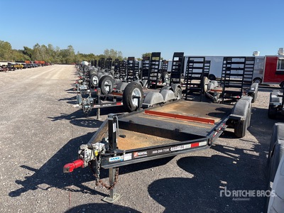 2019 MMDI 14 ft T/A Remorque pour équipement