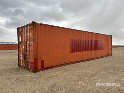 40 ft High Cube Lagercontainer
