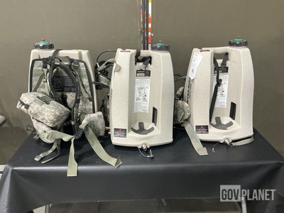(3) Intelagard MACAW Fire Fighting Backpacks