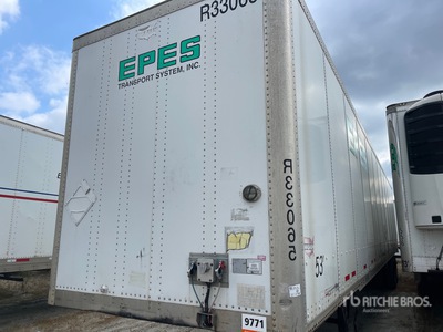 2013 Wabash 53 ft x 102 in T/A Van Trailer