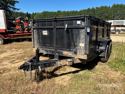 2024 Max Built 12 ft T/A Dump Utility Trailer