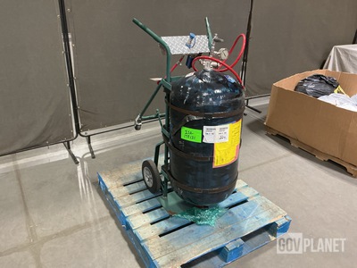 CNG NGV2-07 Type 3 Compressed Natural Gas Tank w/Cart