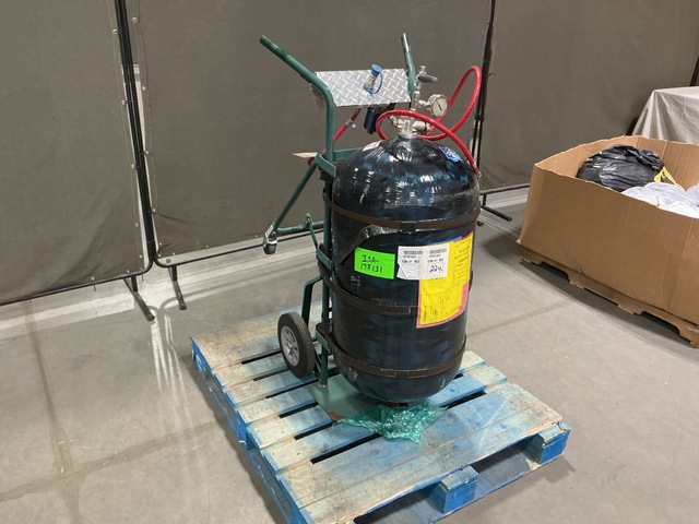 CNG NGV2-07 Type 3 Compressed Natural Gas Tank w/Cart