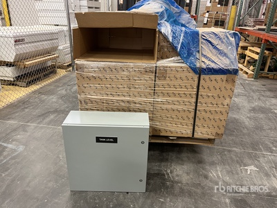 Quantity of (10) Large 24 in x 36 in x 6 in Weatherproof Electrical Cabinet f/ Multiple Tank Monitoring معدات انتاج