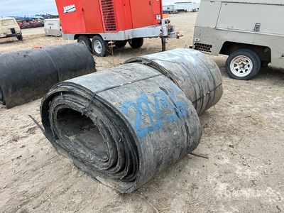 Quantity of (2) Rolls Rubber Mats