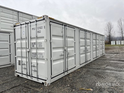 2025 40 ft High Cube Multi-Door Conteneur de stockage