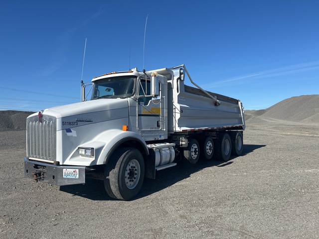 2009 Kenworth T800 10x4 Quad/A Dump Truck
