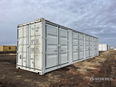 2025 40 ft High Cube Multi-Door حاويات تخزين (Unused)