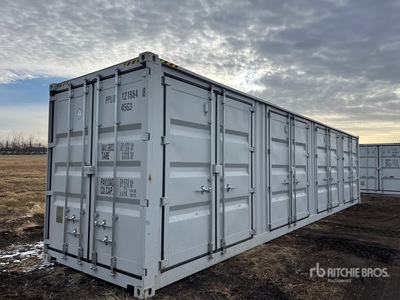 2025 40 ft High Cube Multi-Door حاويات تخزين