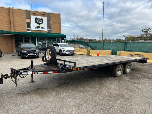 2016 PJ 18 ft T/A Flatbed Trailer 2016 PJ 18 ft T/A Flatbed Trailer