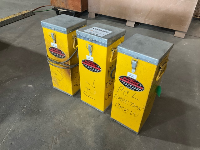 Quantity of (3) Phoenix 20 Electric Dry Rod Welding Cases