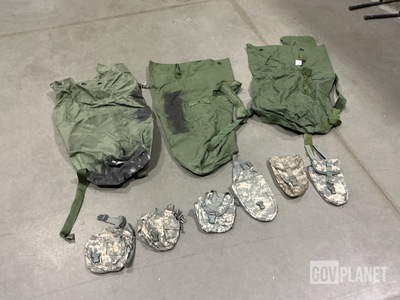 (43) Duffel Bags, (31) General Purpose Canteen Pouches & Assorted Items