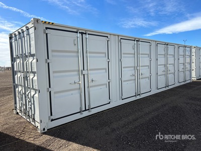 2025 40 ft High Cube Multi-Door Contenedor de almacenamiento