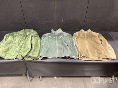 (60) Cold Weather Jackets & (14) Cold Weather Coat Liners