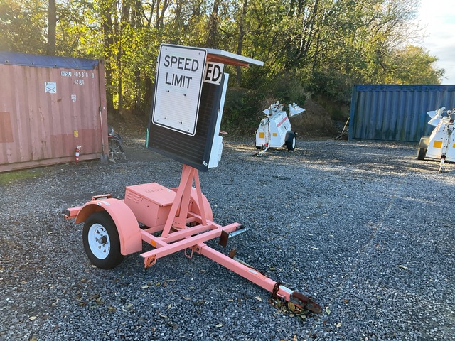 Speed Sign Trailer