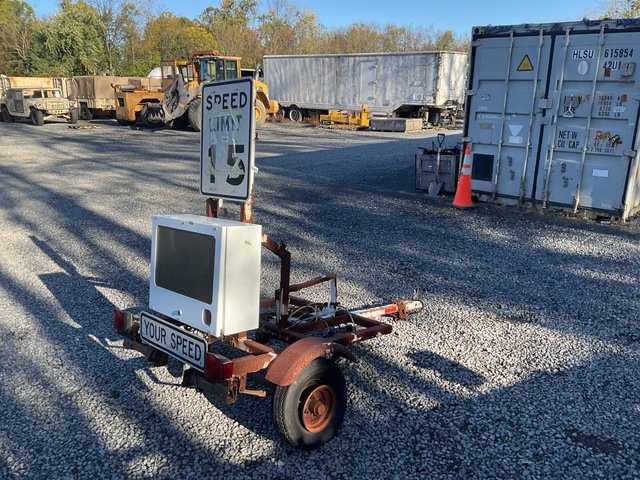 Speed Sign Trailer