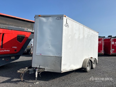2021 South Cargo 14 ft T/A Enclosed Trailer