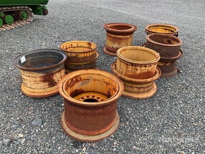 Quantity of (7) Wheel Loader Rims