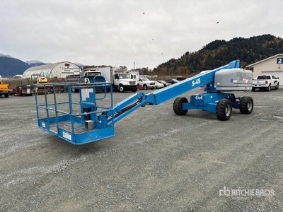 2013 Genie S-45 4WD Diesel رافعة تليسكوبية بذراع تطويل