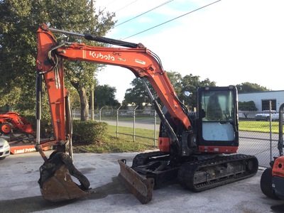 2021 Kubota KX080-4S2R3A Mini Excavator