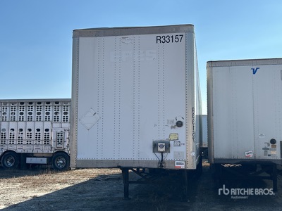 2013 Wabash 53 ft x 102 in T/A Van Trailer