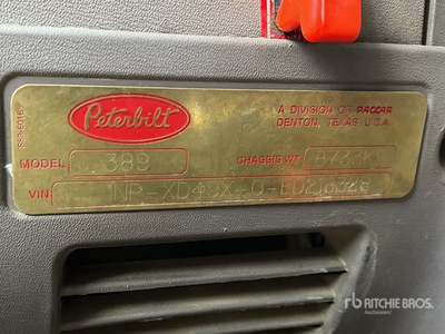 2015 Peterbilt 389 6x4 T/A Sleeper Truck Tractor