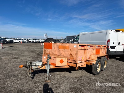 2019 Miska 8 ft T/A Lichte Kiepaanhanger