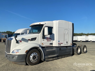 2017 Peterbilt 579 6x4 Ciągnik siodłowy T/A z kabiną sypialną