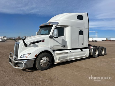 2023 Peterbilt 579 6x4 Cabeza Tractora Cabina Dormitorio