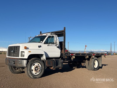 2000 Chevrolet C7500 4x2 Camión plataforma volquete