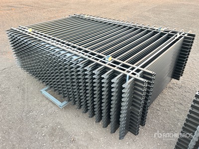 Quantity of (30) 2025 GLWF100730 10 ft x 7 ft Welded Steel Fencing (Unused)