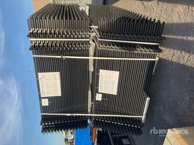 Quantity of (60) 2025 GLWF100730 10 ft x 7 ft Welded Steel Fencing (Unused)