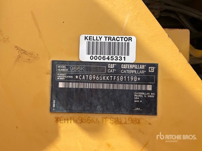 2014 Cat 966K Radlader