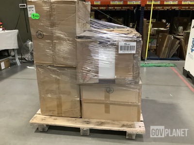 (4) Lorell LLR69605 Free Standing Fixed Pedestal File Cabinets