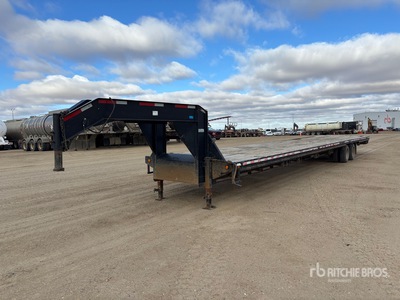 2015 PJ Trailer FD442 44 ft T/A Gooseneck Remorque pour équipement