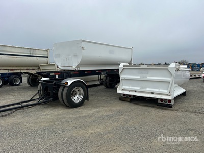 1997 Wesco T/A Spread Axle مقطورة نقل