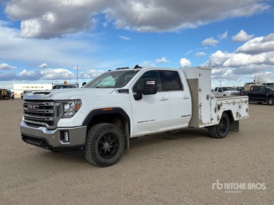 2020 GMC Sierra 3500HD SLE 4x4 Extended Cab Camión Utilitario