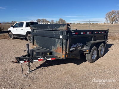 2012 Load Trail 12 ft T/A Dump Utility Trailer