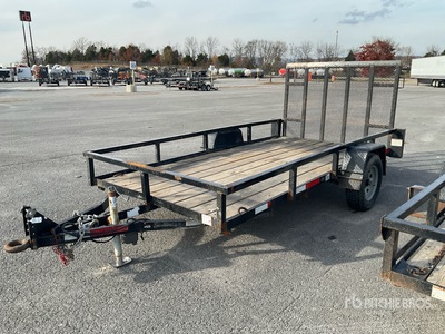 2020 Lucon 3T121-UT 12 ft S/A Equipment Trailer