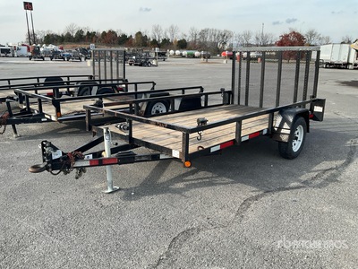 2020 Lucon 3T121-UT 12 ft S/A Equipment Trailer