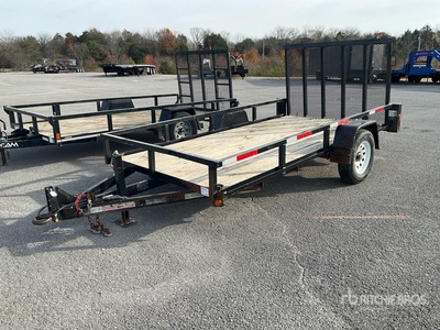 2021 Lucon 3T121-UT 12 ft S/A Equipment Trailer