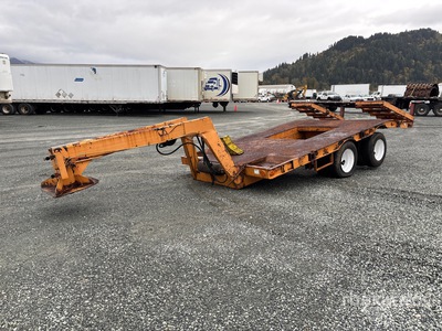 1996 Ubilt 16 ft T/A Gooseneck Remorque pour équipement