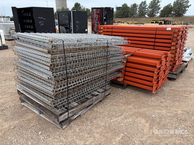 Quantity of (3) Pallets of Pallet Rack Crossarms & Shelving Varios, tienda, almacen, consumidor